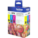 Brother LC73CL Ink Cartridge Pack of 3 Cyan/Magenta/Yellow 600 Pages Each