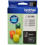 Brother LC231 Black Ink Cartridge LC-231BKS