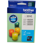 Brother LC231 Cyan Ink Cartridge LC-231CS