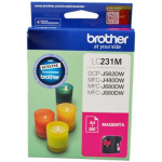 Brother LC231 Magenta Ink Cartridge LC-231MS