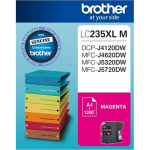 Brother LC235XL High Yield Magenta Ink Cartridge LC-235XLMS