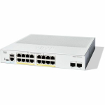 Cisco Catalyst 16-Port Gigabit PoE+ Compliant Managed Network Switch