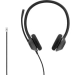 Cisco Headset 322 Wired Dual On-Ear Carbon RJ9