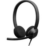 Cisco Headset 322 Wired Dual On-Ear Carbon