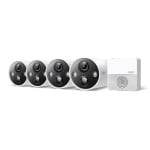 TP-Link Tapo C420S4 4 Smart Wire-Free Security Camera System White