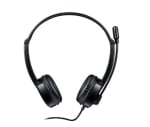 Rapoo H100c Wired Stereo Headsets Black