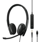 EPOS Sennheiser Enterprise ADAPT 165 Stereo Headset Black