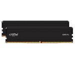 Crucial Pro 32GB DDR5 6000 CL48 UDIMM Memory Black