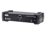 Aten CS1822 2-Port USB 3.0 4K HDMI KVMP Switch Black