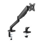 Brateck Cost Effective Spring Assisted Monitor Arm Black LDT46-C012E