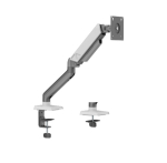 Brateck Mechanical Spring Single Monitor Arm Space Grey/White LDT88-C012