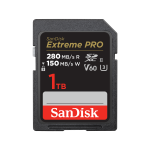 SanDisk Extreme Pro SDXC SDSDXEP 1TB Memory Card Black