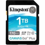 Kingston 1TB Canvas Go Plus UHS-I SDXC Memory Card Black