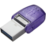 Kingston 256GB DT MicroDuo 3C USB 3.2 Flash Drive Purple