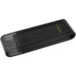 Kingston DataTraveler 70 256GB USB-C Flash Drive Black