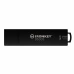 Kingston 16GB IronKey D500S FIPS 140-3 USB Drive Black