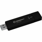 Kingston 32GB IronKey D500S FIPS 140-3 USB Drive Black