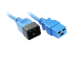 Generic 0.5m Iec C20-c19 Power Cable In Blue