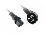 Generic 1m Right Angle Plug To C13 Power Cable