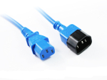 Generic 2m Blue Iec C13 To C14 Power Cable