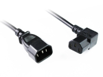 Generic 2m Right Angle C13 To C14 Power Cable