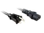 Generic 2m Usa Plug To Iec C13 Power Cable