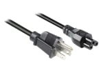 Generic 2m Usa Plug To Iec C5 Cloverleaf Power Cable