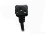 Generic 2m Wall Plug To Vertical Iec C13 Plug Power Cable