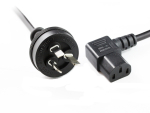 Generic 2m Wall To Left Angle Iec C13 Power Cable