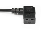 Generic 2m Wall To Right Angle C19 Power Cord With 15a Plug