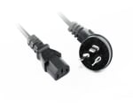 Generic 3m Right Angle Plug To C13 Power Cable